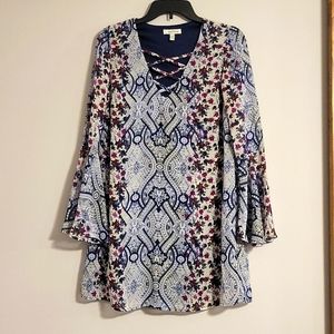 Speechless Dress Floral Pattern Size S